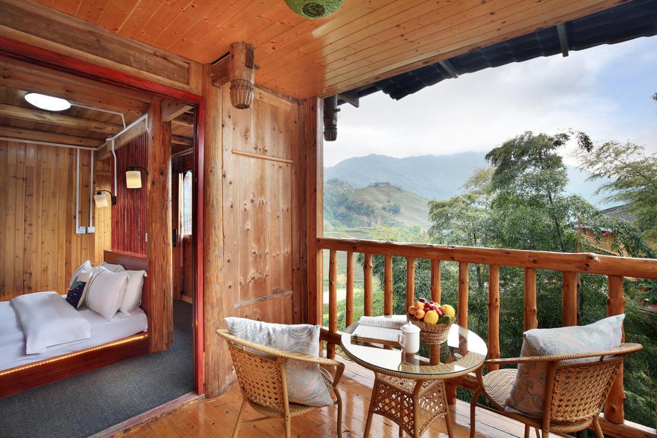 Longji Terrace La Vie Inn لونغشينغ المظهر الخارجي الصورة
