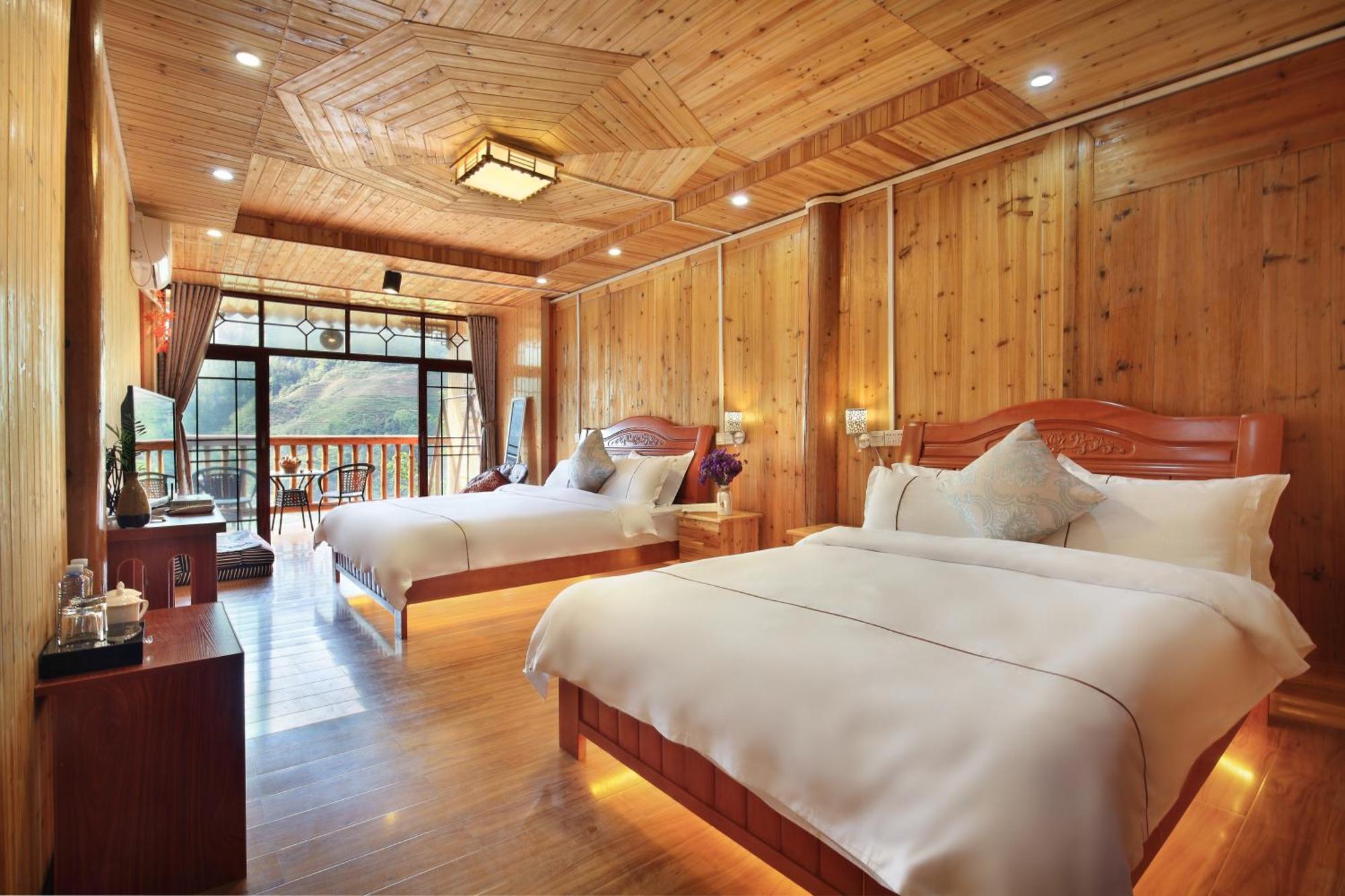 Longji Terrace La Vie Inn لونغشينغ المظهر الخارجي الصورة